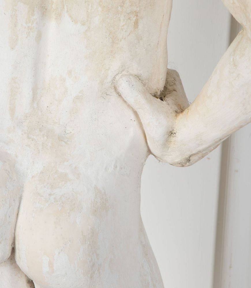 20th Century Plaster Sculpture of a Nude Male DA8036280