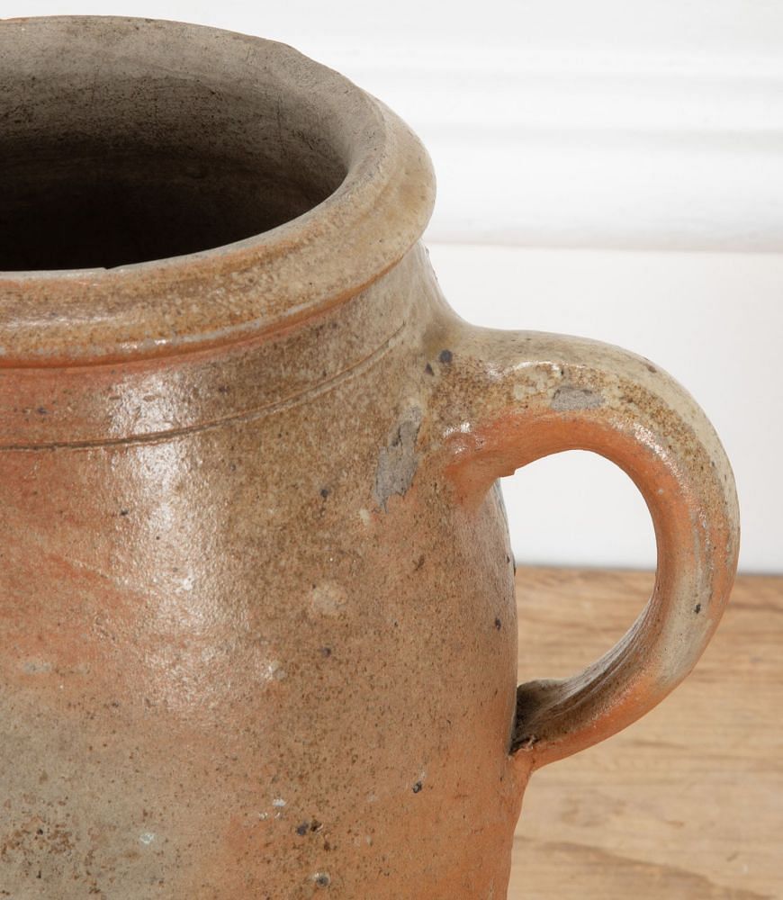 Early 20th Century French Stoneware Cider Jug DA8538992