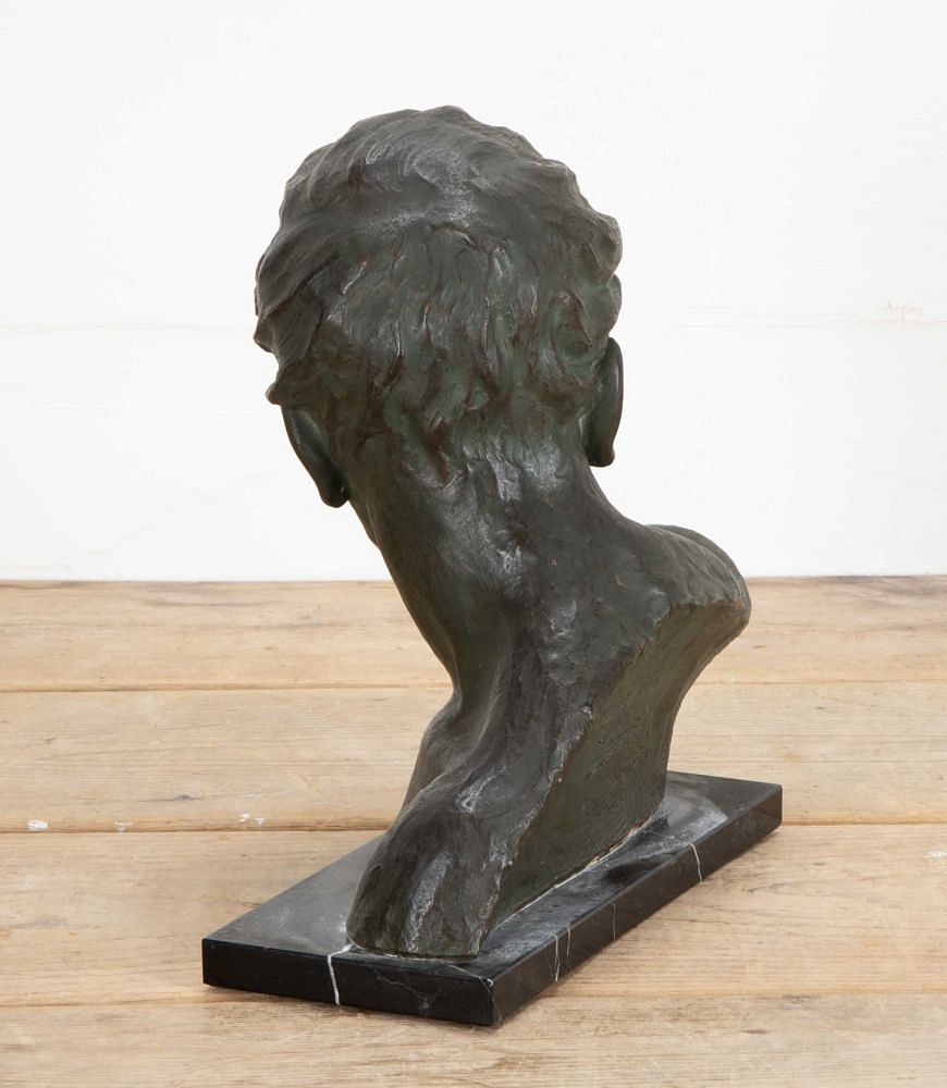 20th Century French Terracotta Bust of a Man by J Dommisse DA8541853