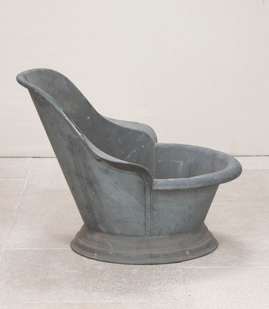 Early 20th Century French Zinc Hip Bath DA8543034