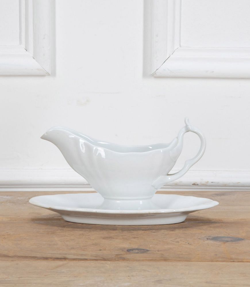 Petrus Regout Ironstone Sauce Boat DA9037832