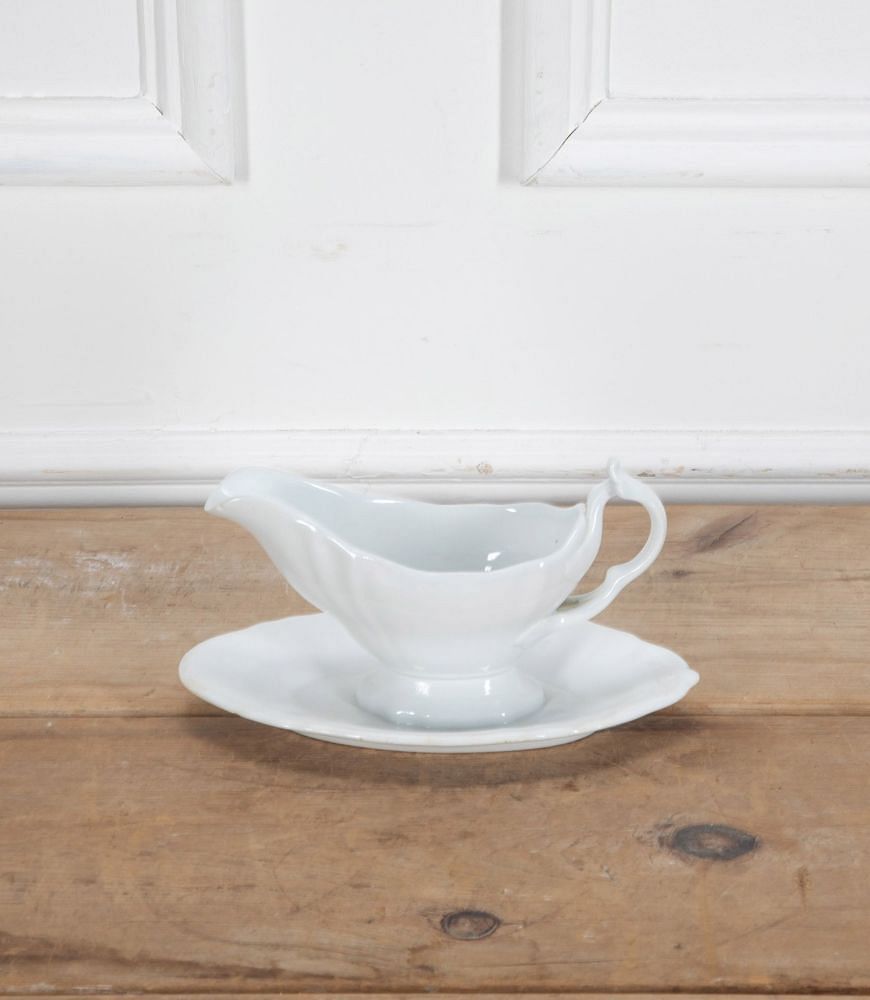 Petrus Regout Ironstone Sauce Boat DA9037832
