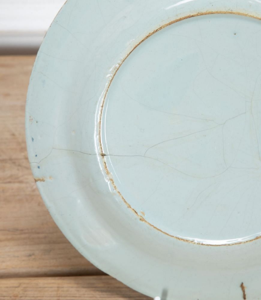 Late 18th Century Delft Polychrome Plate DA9039180