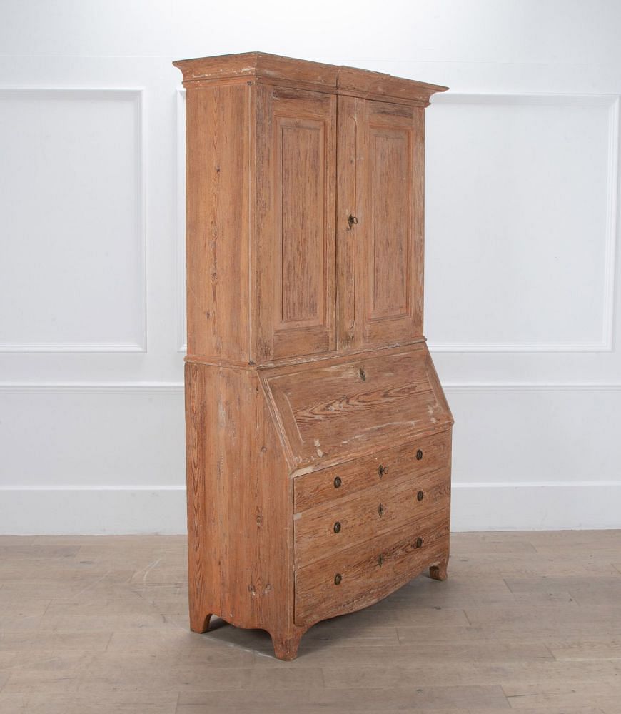 Early 19th Century Swedish Secretaire Cabinet DB0155034