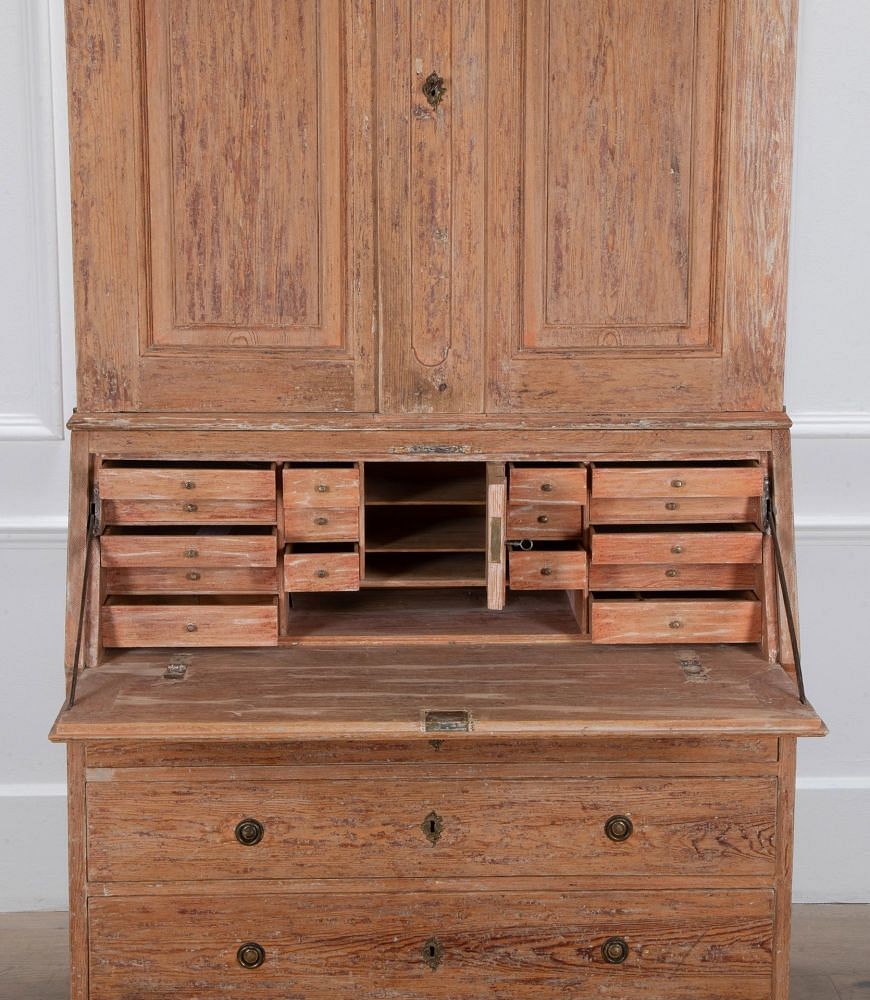 Early 19th Century Swedish Secretaire Cabinet DB0155034