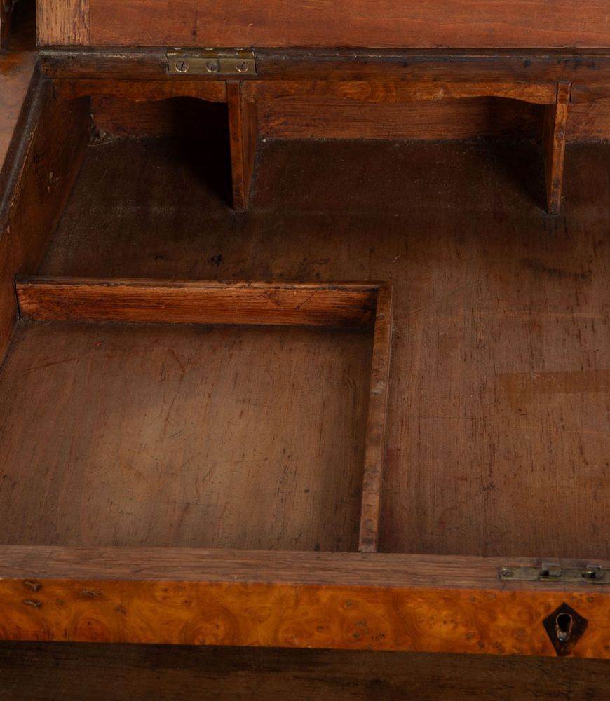 19th Century English Burr Walnut Desk DB2535503