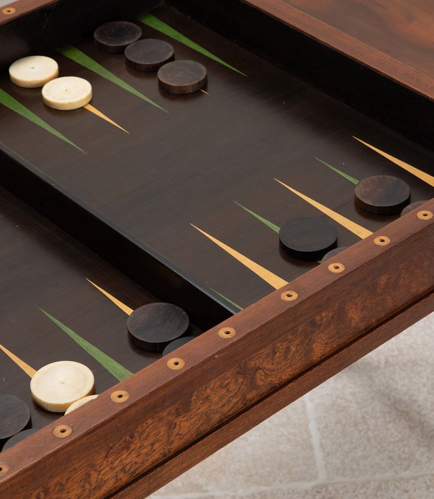 Early 20th Century French Louis XVI Style Backgammon Table DB3841710