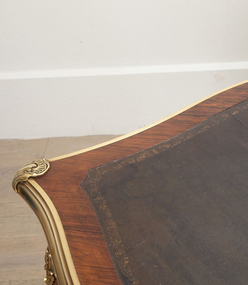 19th Century French Louis XV Style Bureau Plat DB5240442