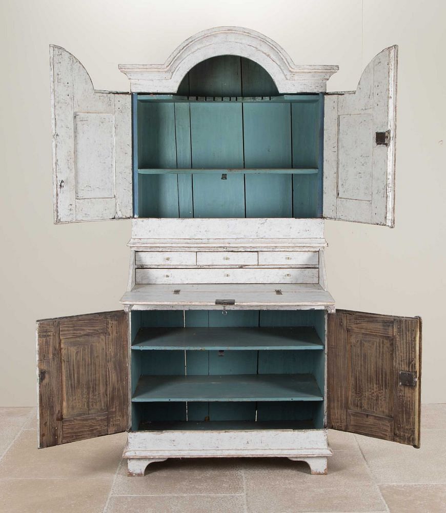 18th Century Swedish Rococo Period Secretary DB6041861
