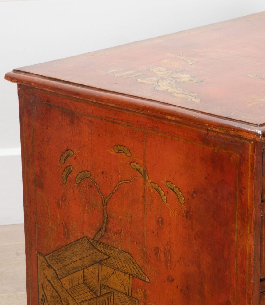 SALE: 19th Century Chinoiserie Pedestal Desk DB8437930