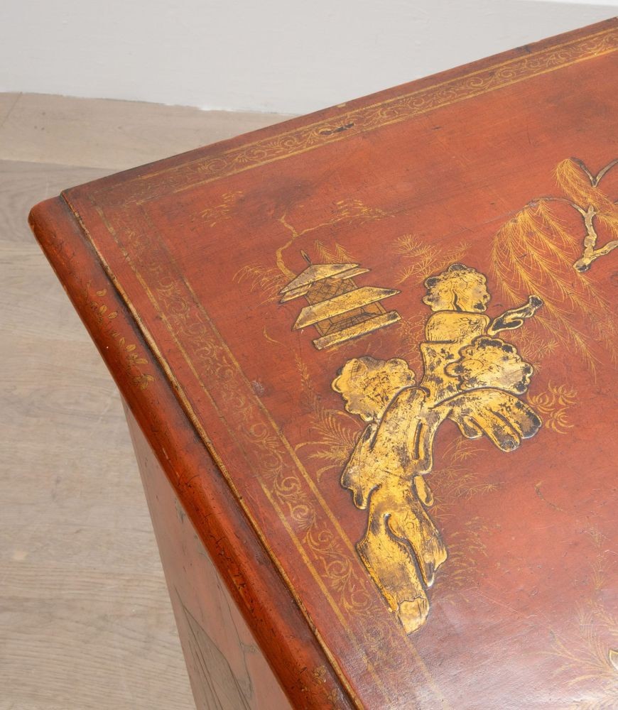 SALE: 19th Century Chinoiserie Pedestal Desk DB8437930