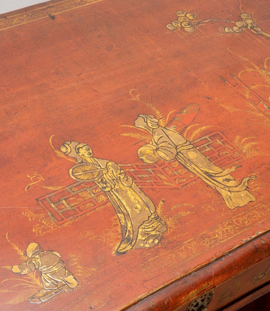 SALE: 19th Century Chinoiserie Pedestal Desk DB8437930