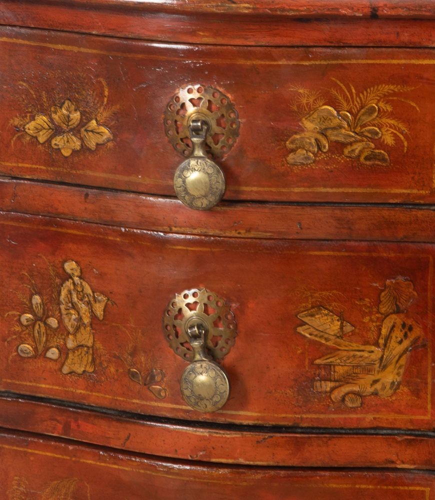 SALE: 19th Century Chinoiserie Pedestal Desk DB8437930