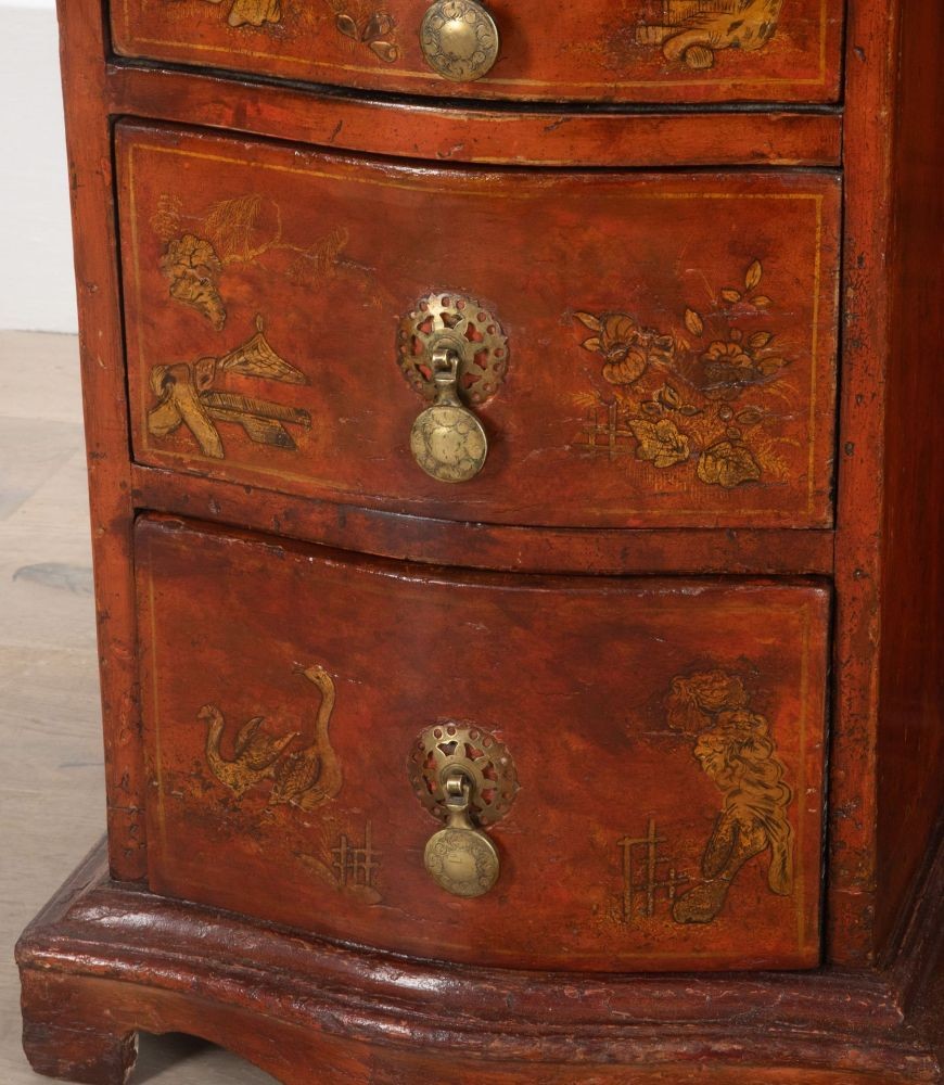 SALE: 19th Century Chinoiserie Pedestal Desk DB8437930