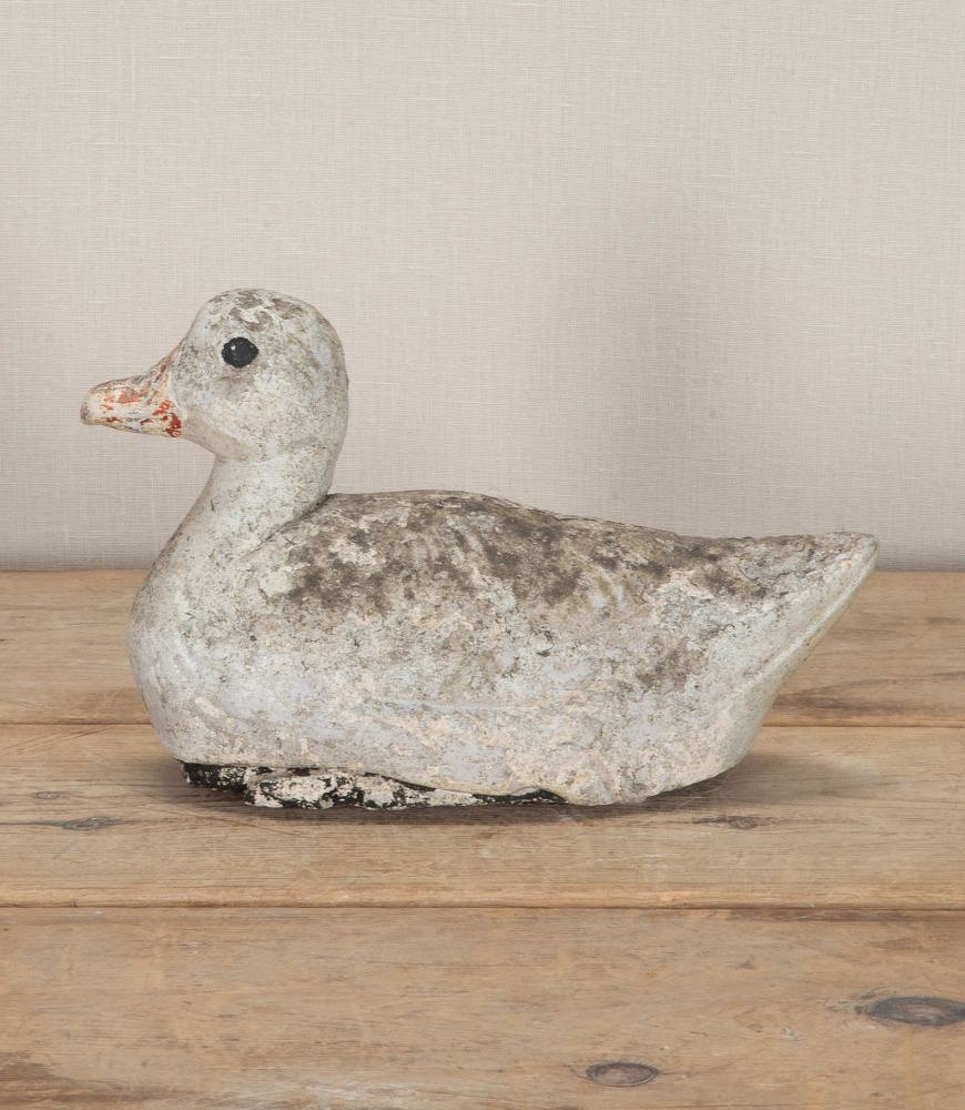 20th Century English Reconstituted Stone Duck GA1342646