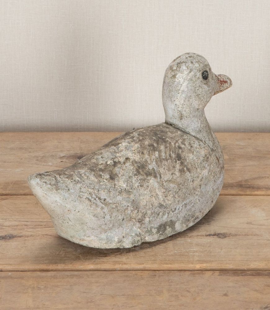 20th Century English Reconstituted Stone Duck GA1342646