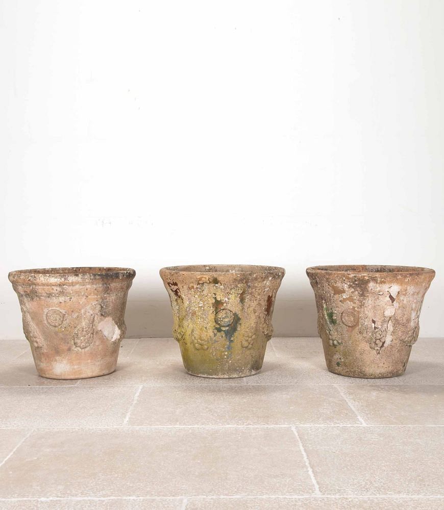Set of Three 20th Century French Anduze Planters GA1442210