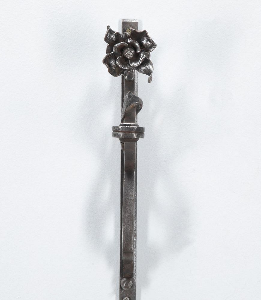Pair Of Art Nouveau Iron Wall Brackets GA1535471