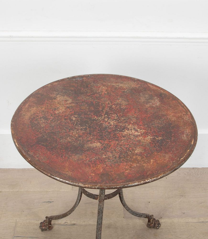 19th Century French Arras Iron Table GA1538445