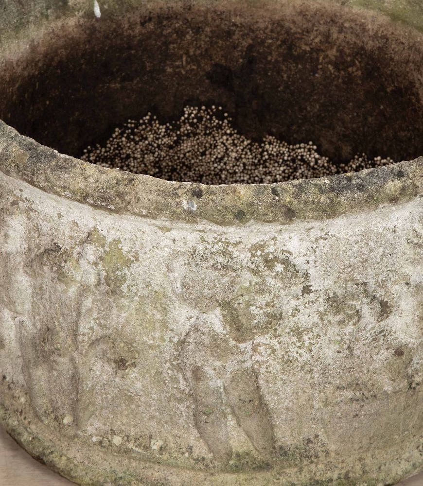 Large Pair of Early 20th Century Composition Stone Planters GA2040357