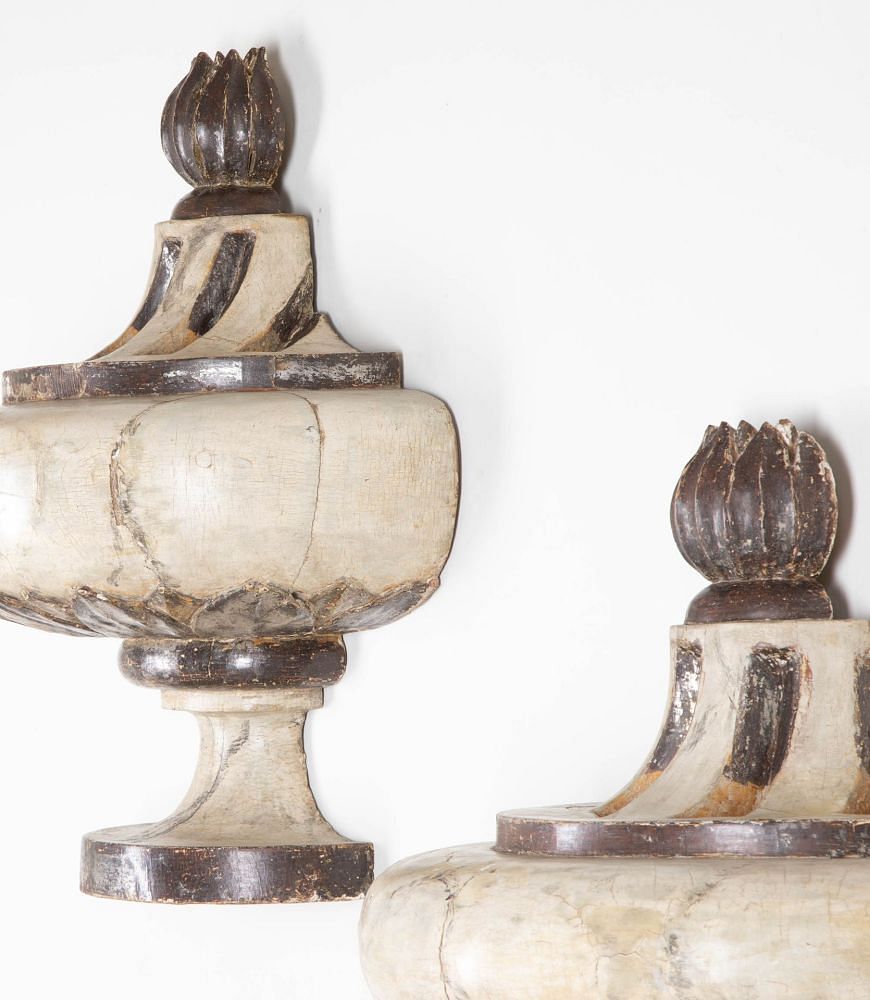 Pair of 18th Century Italian Baroque Style Finials GA2043480