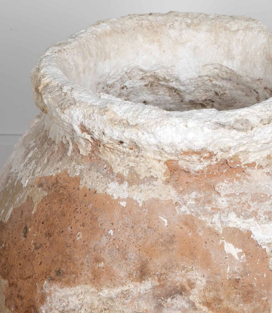 Large 19th Century Spanish Terracotta Olive Jar GA2337468