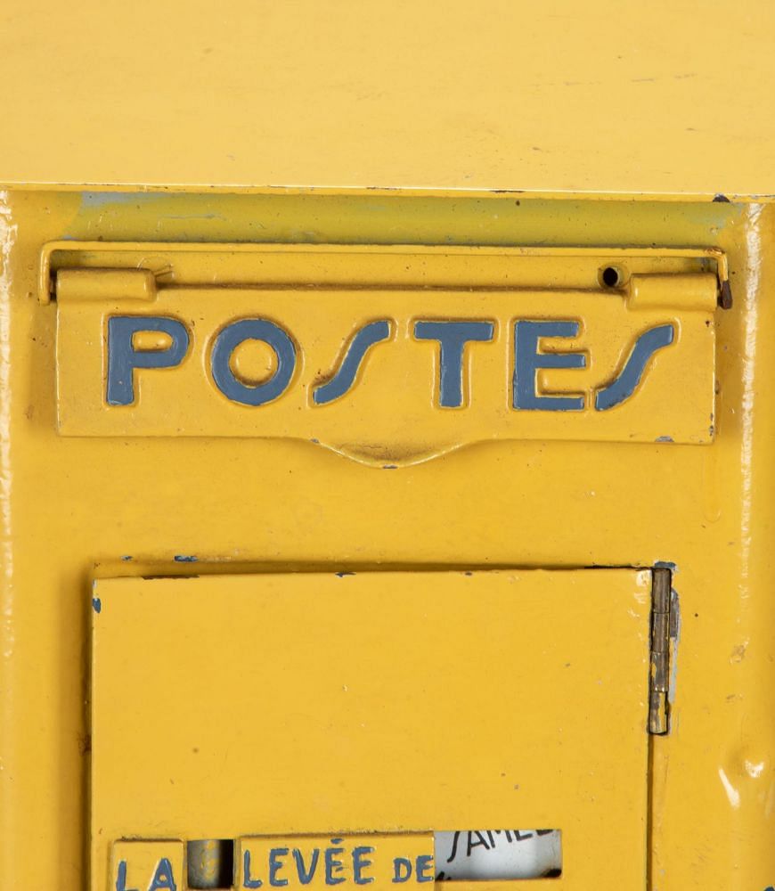 20th Century French Yellow Post Box GA2942995