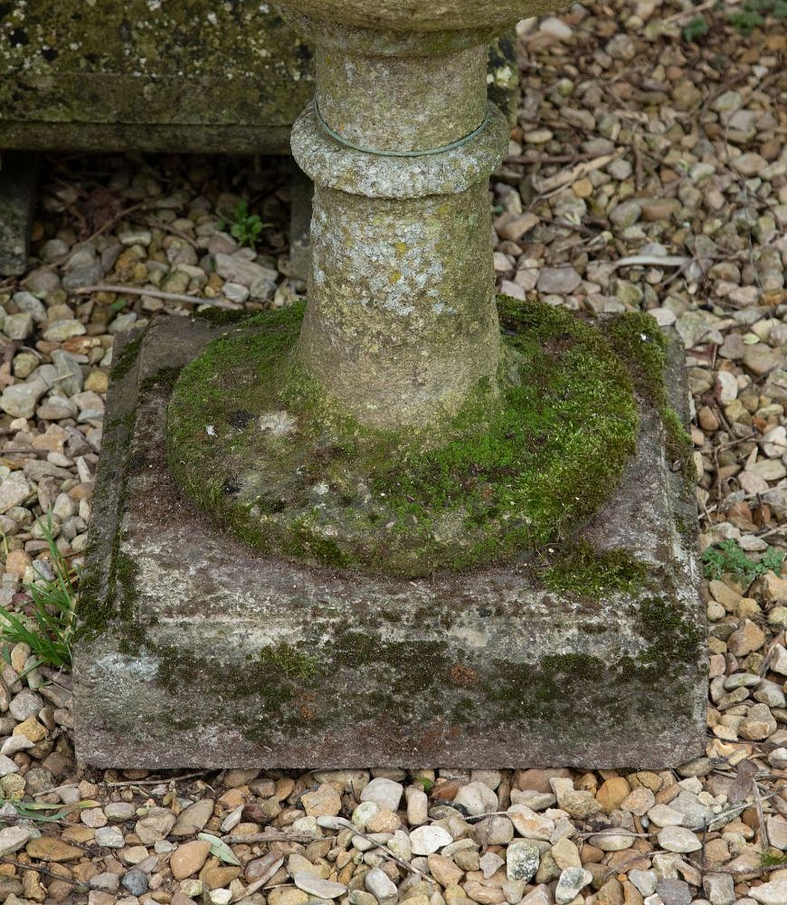 Late 19th Century Carved Stone Urn of Campana Form GA3340003