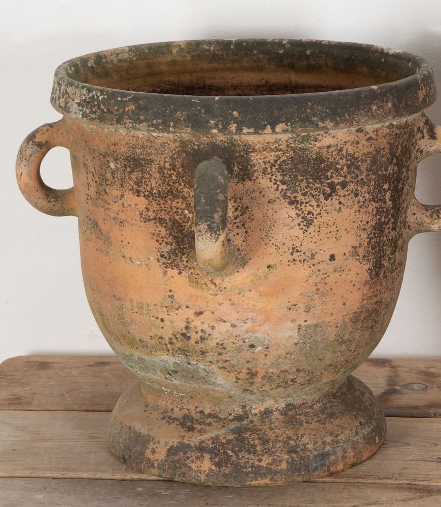 Large Pair of 19th Century Castelnaudary Terracotta Planters GA3442321
