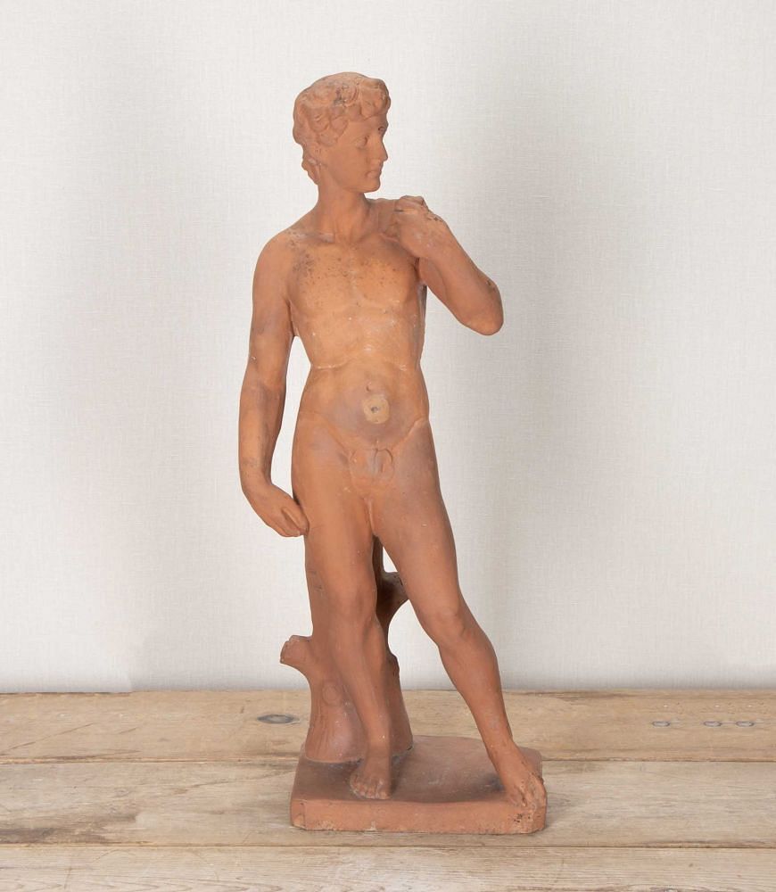 20th Century Neo-Classical Terracotta Statue of David GA4342711
