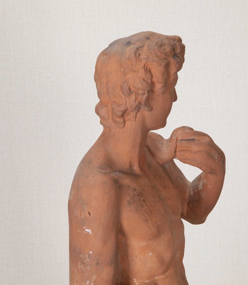 20th Century Neo-Classical Terracotta Statue of David GA4342711