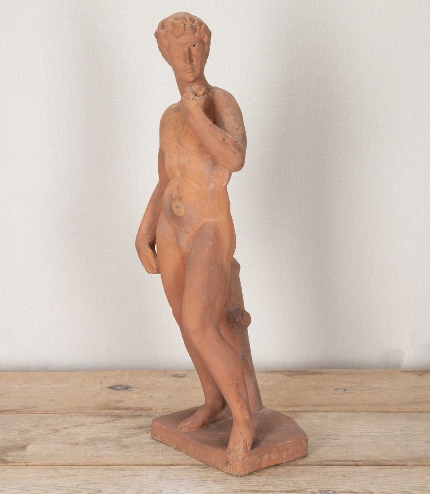 20th Century Neo-Classical Terracotta Statue of David GA4342711