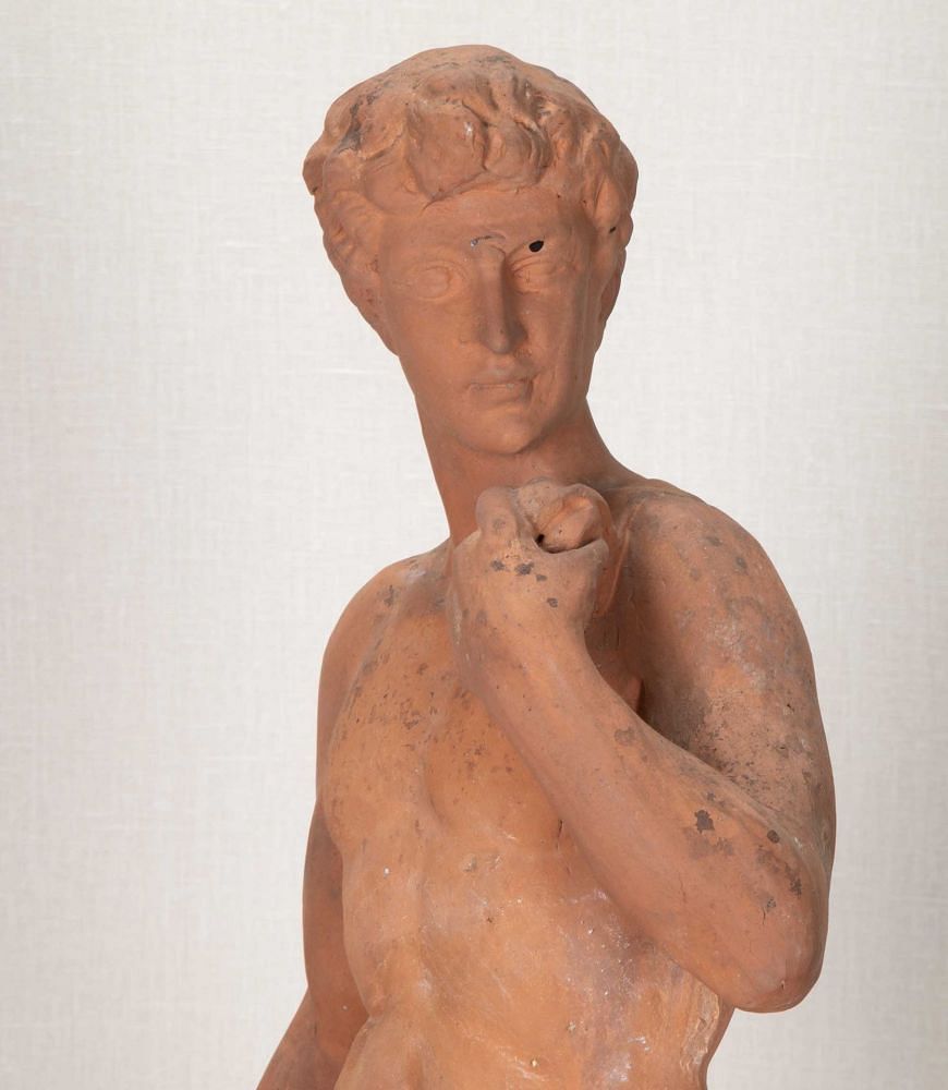 20th Century Neo-Classical Terracotta Statue of David GA4342711