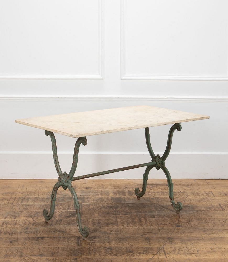 19th Century French Cast Iron Bistro Table GA8135169