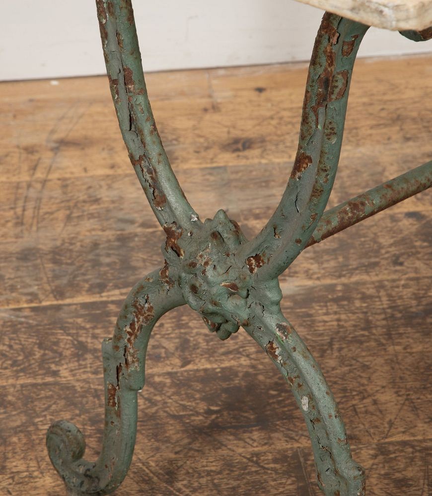 19th Century French Cast Iron Bistro Table GA8135169