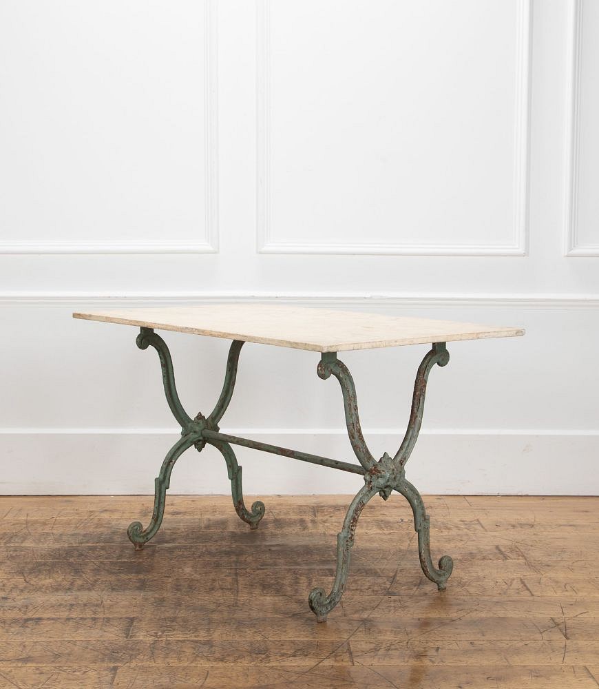 19th Century French Cast Iron Bistro Table GA8135169