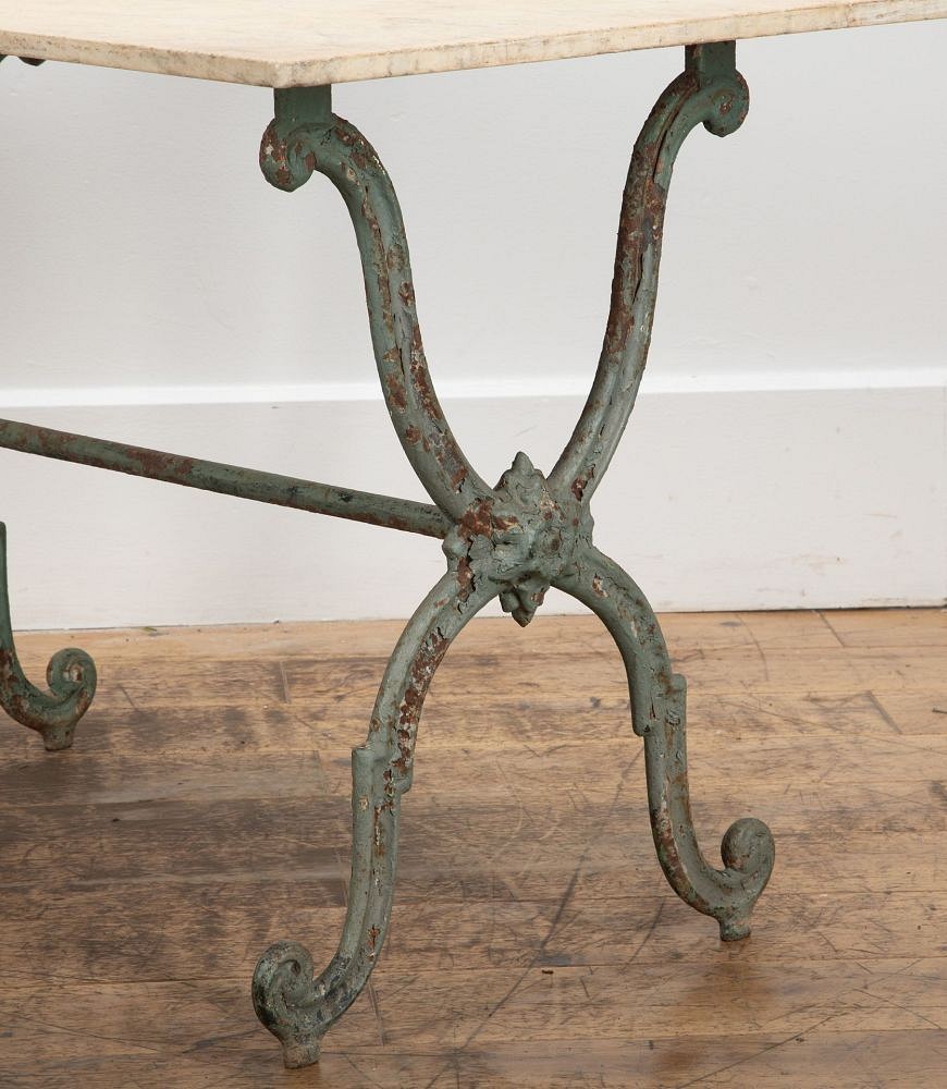 19th Century French Cast Iron Bistro Table GA8135169