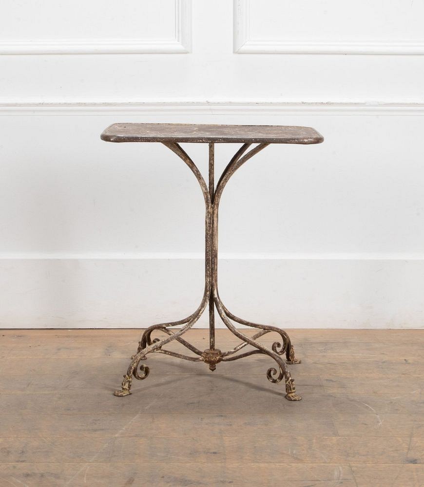 19th Century French Arras Garden Table with Paw Feet GA8139496