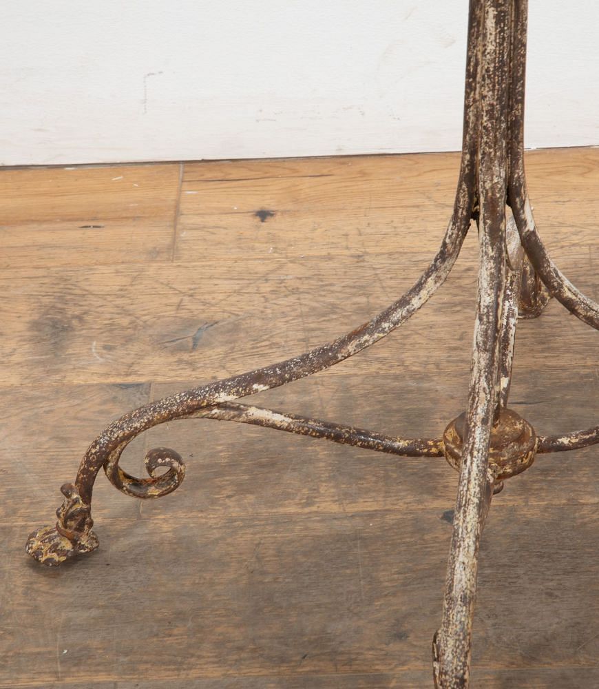 19th Century French Arras Garden Table with Paw Feet GA8139496