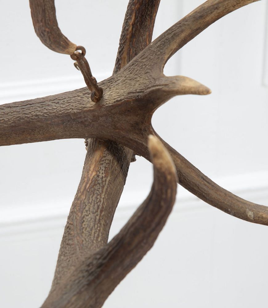 20th Century Hanging Antler Chandelier LC151945