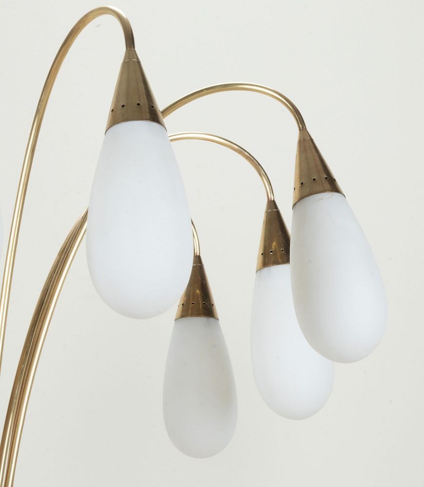 Mid-Century Italian Brass Chandelier LC3042445
