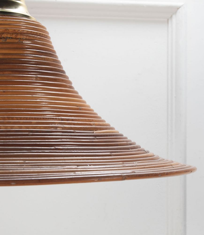 Pair of Bamboo Pendant Lights LC4634259
