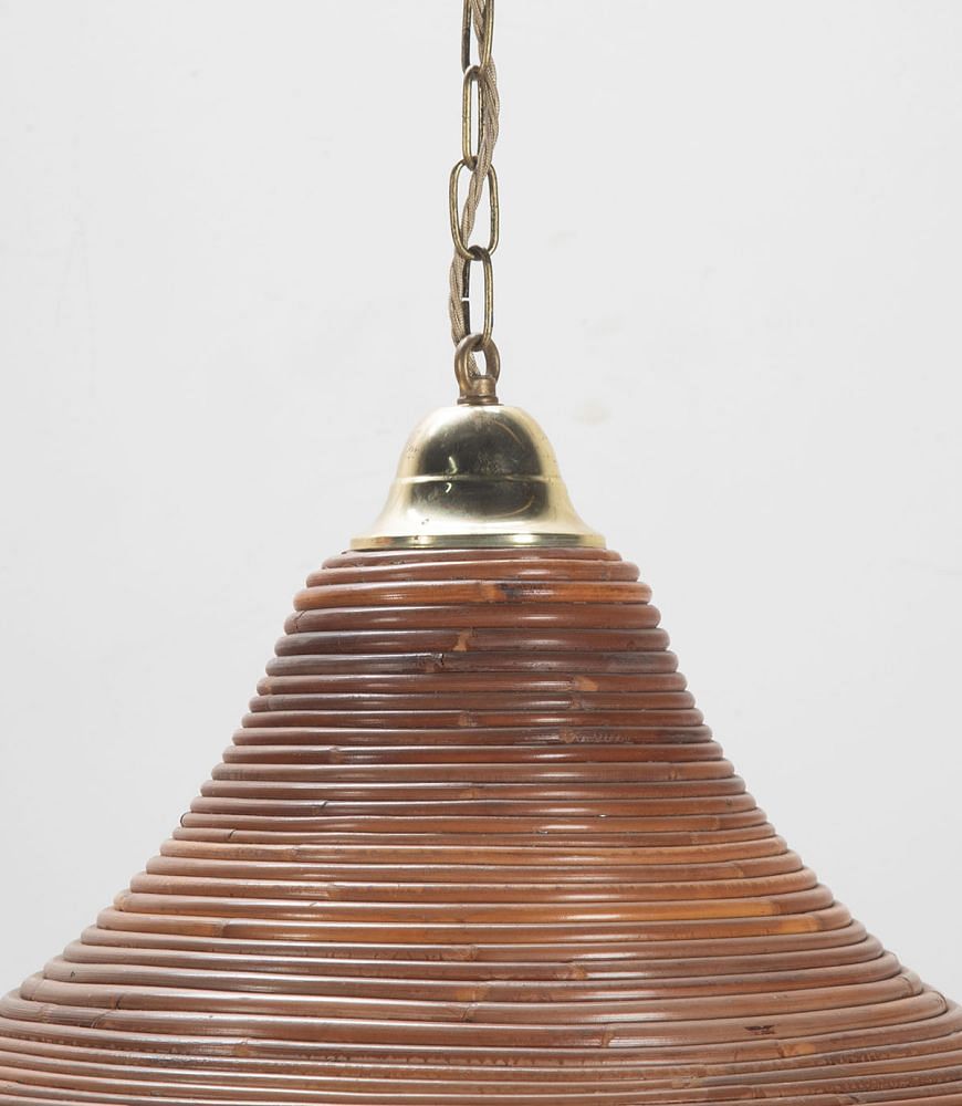 Pair of Bamboo Pendant Lights LC4634259