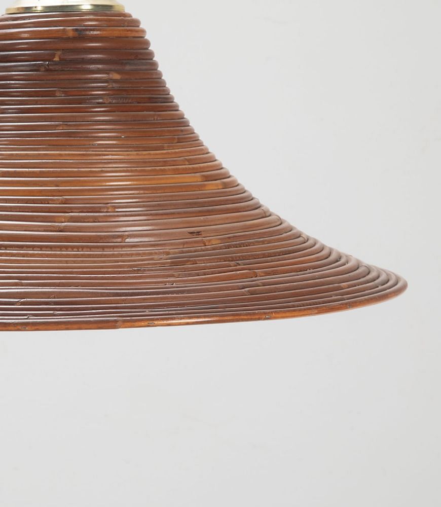 Pair of Bamboo Pendant Lights LC4634259