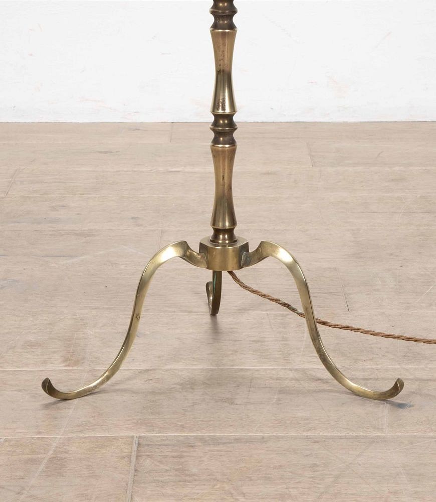Mid 20th Century French Brass Floor Lamp LF1540480