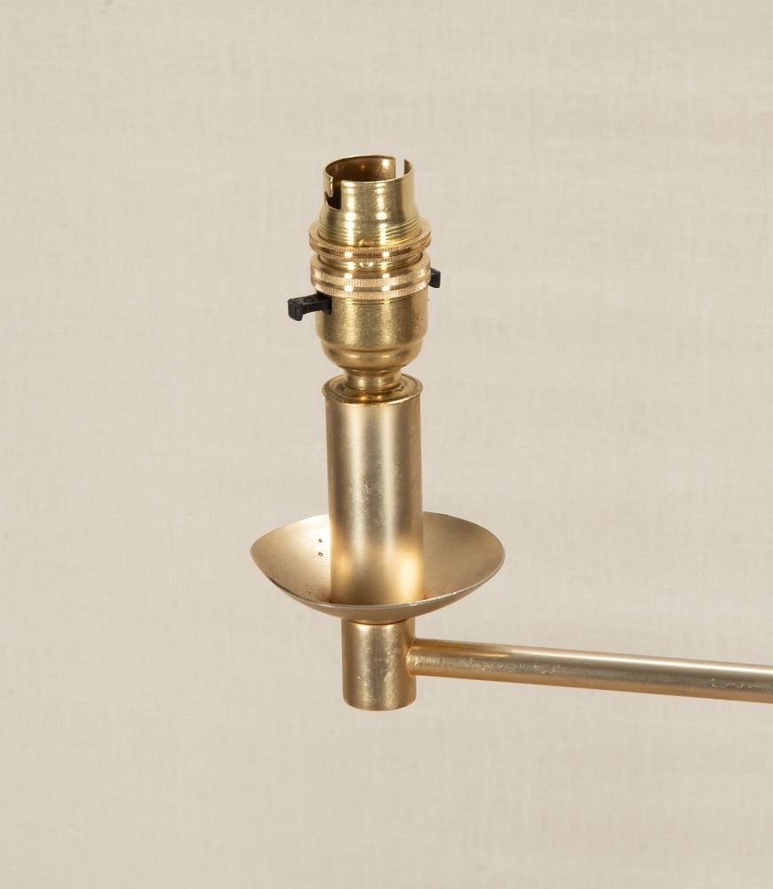Mid-Century Italian Acrylic and Brass Floor Lamp LF1542092