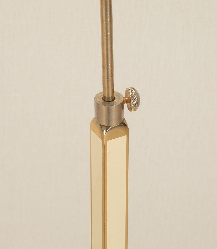 Mid-Century Italian Acrylic and Brass Floor Lamp LF1542092