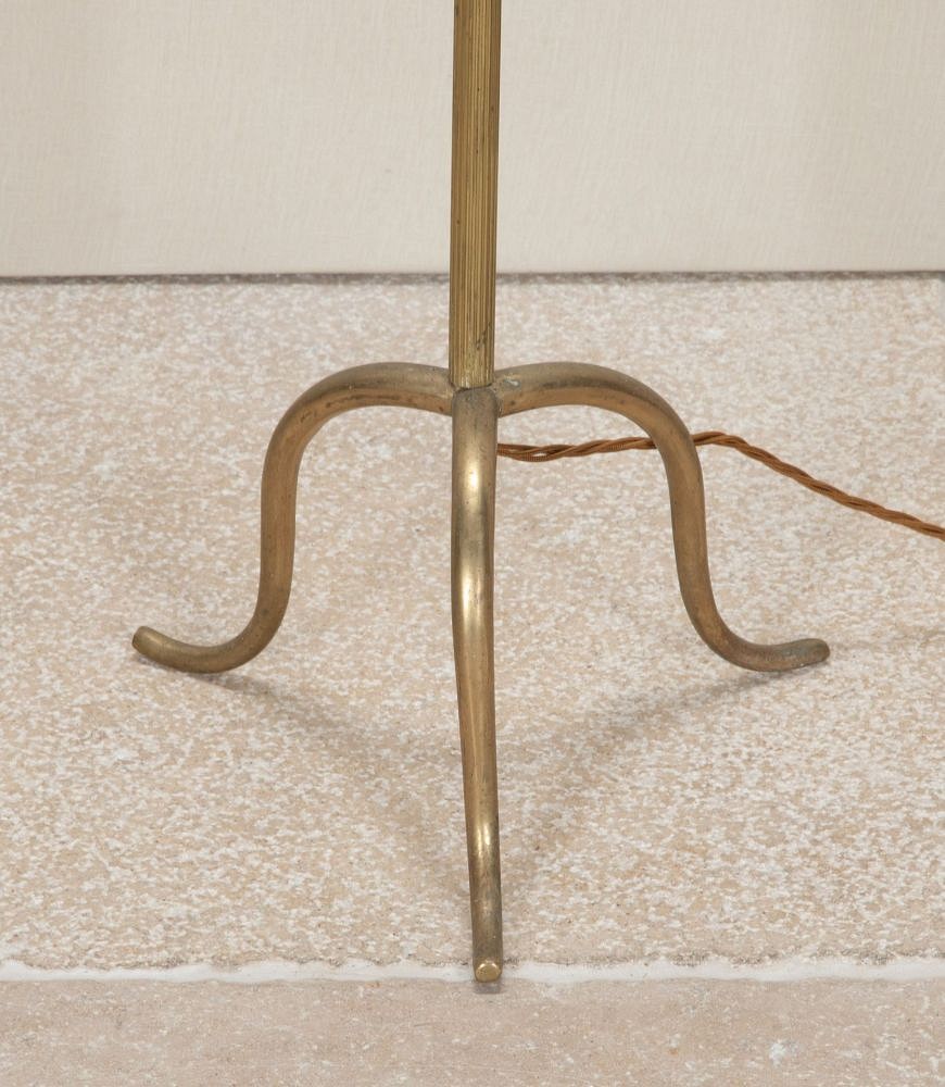 20th Century French Brass Floor Lamp LF2642601