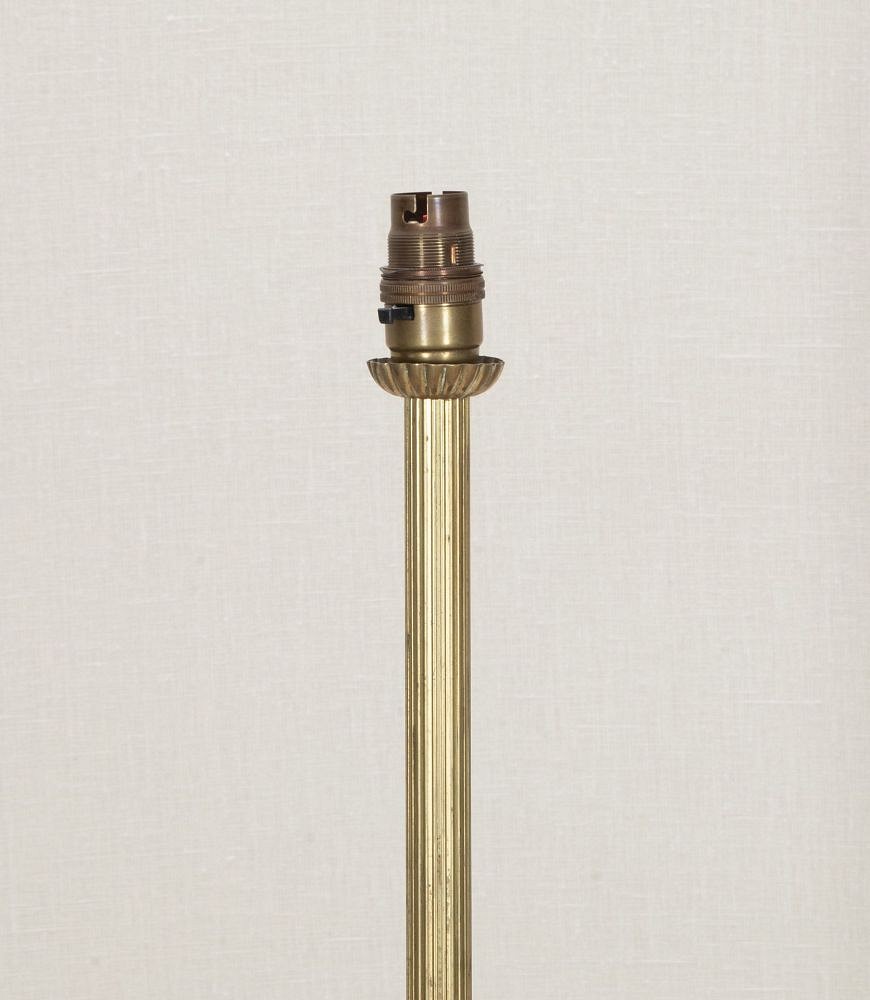 20th Century French Brass Floor Lamp LF2642601