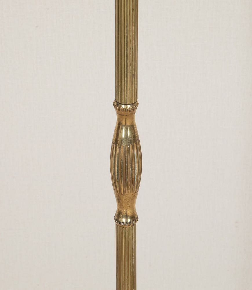 20th Century French Brass Floor Lamp LF2642601